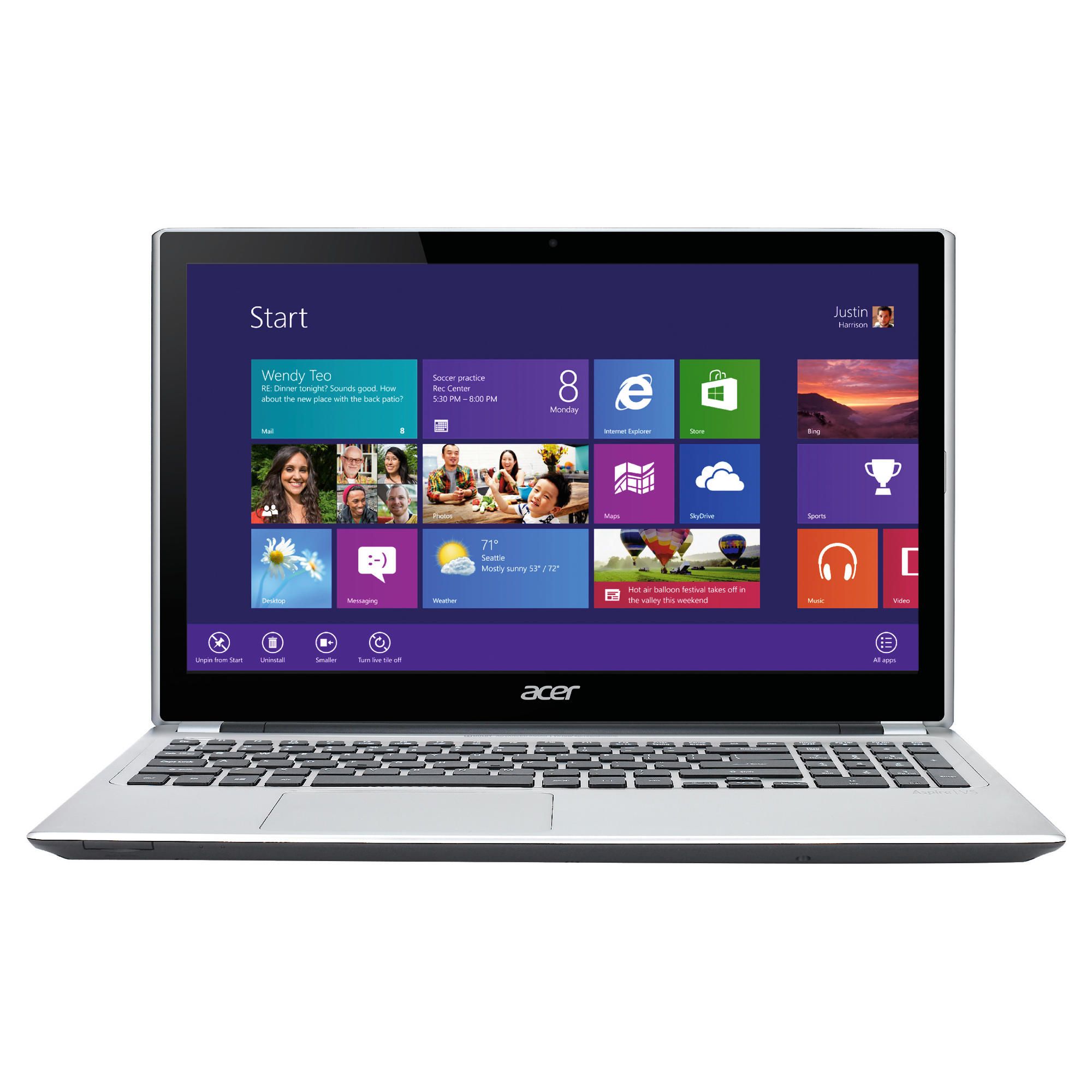 Acer V5-571 Intel Ci3-2365 6GB 500 GB 15.6'' Touch at Tesco Direct