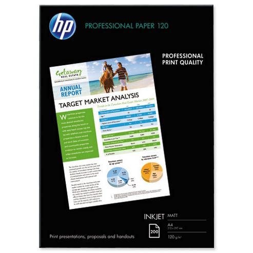 Image of Professional Matt Inkjet Paper-200 Sht/a4/210 X 297 Mm