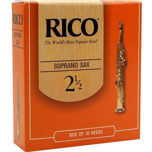 Image of Rico 2 1/2 Soprano Sax Reed (x10)