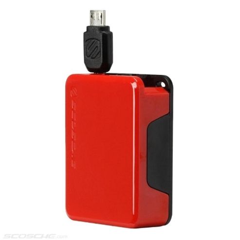 Image of Scosche Microbox (0.9m) Retractable Micro Usb Cable (red Box)