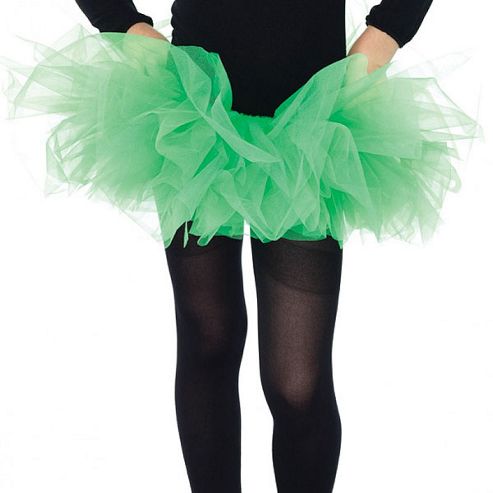 Image of Neon Green Tutu - Child Costume 3-8 Years