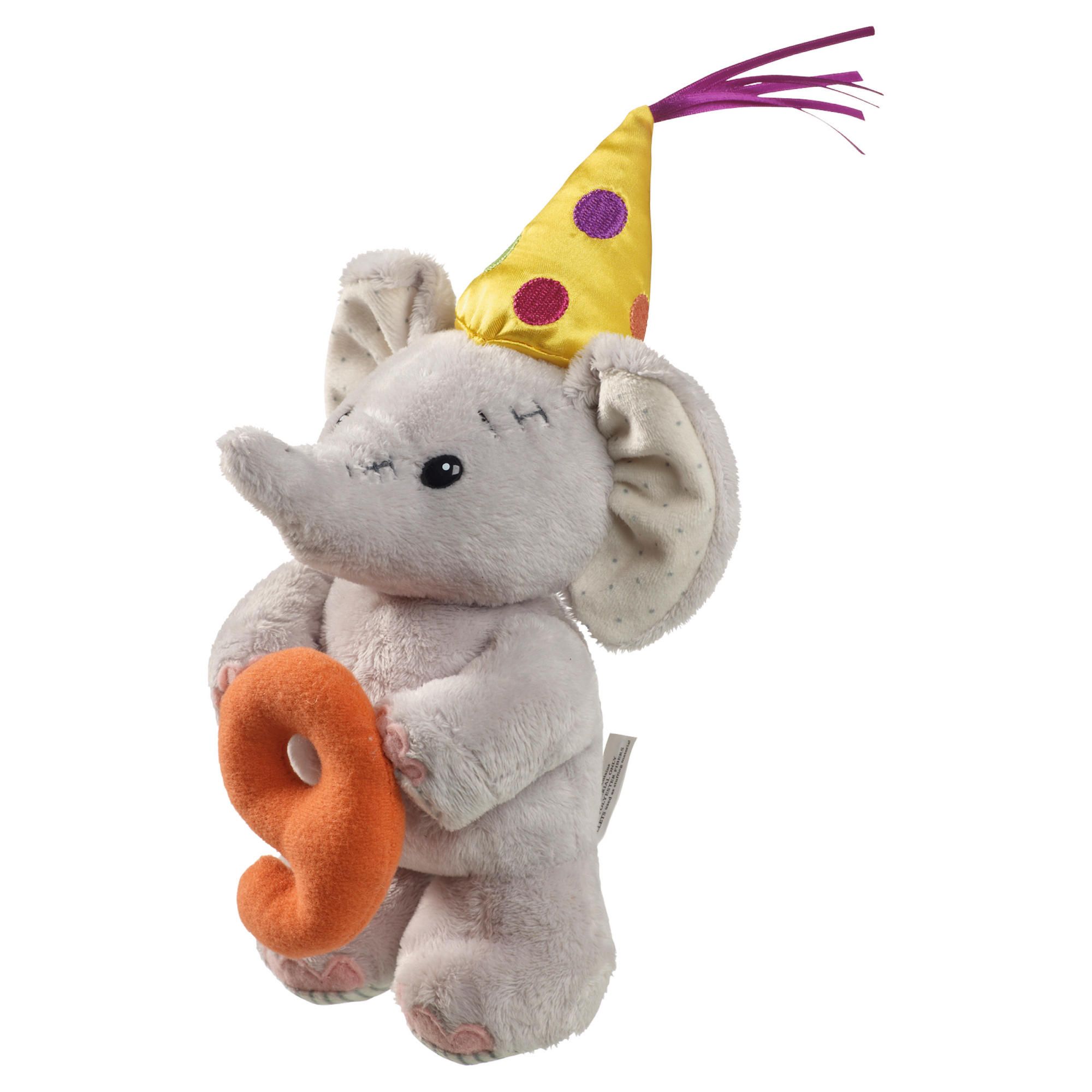 9th Birthday Elephant Soft Toy