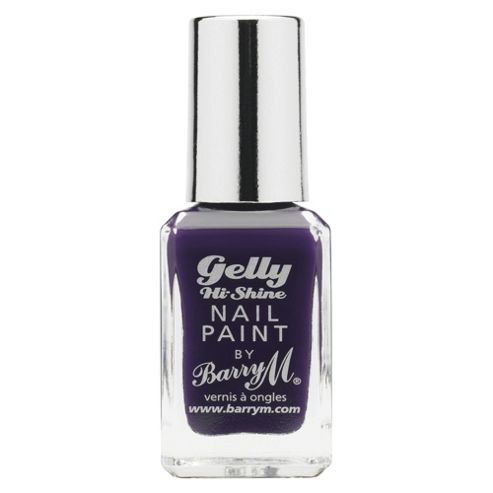 Image of Barry M Gelly Hi Shine Nail Paint 1 - Plum