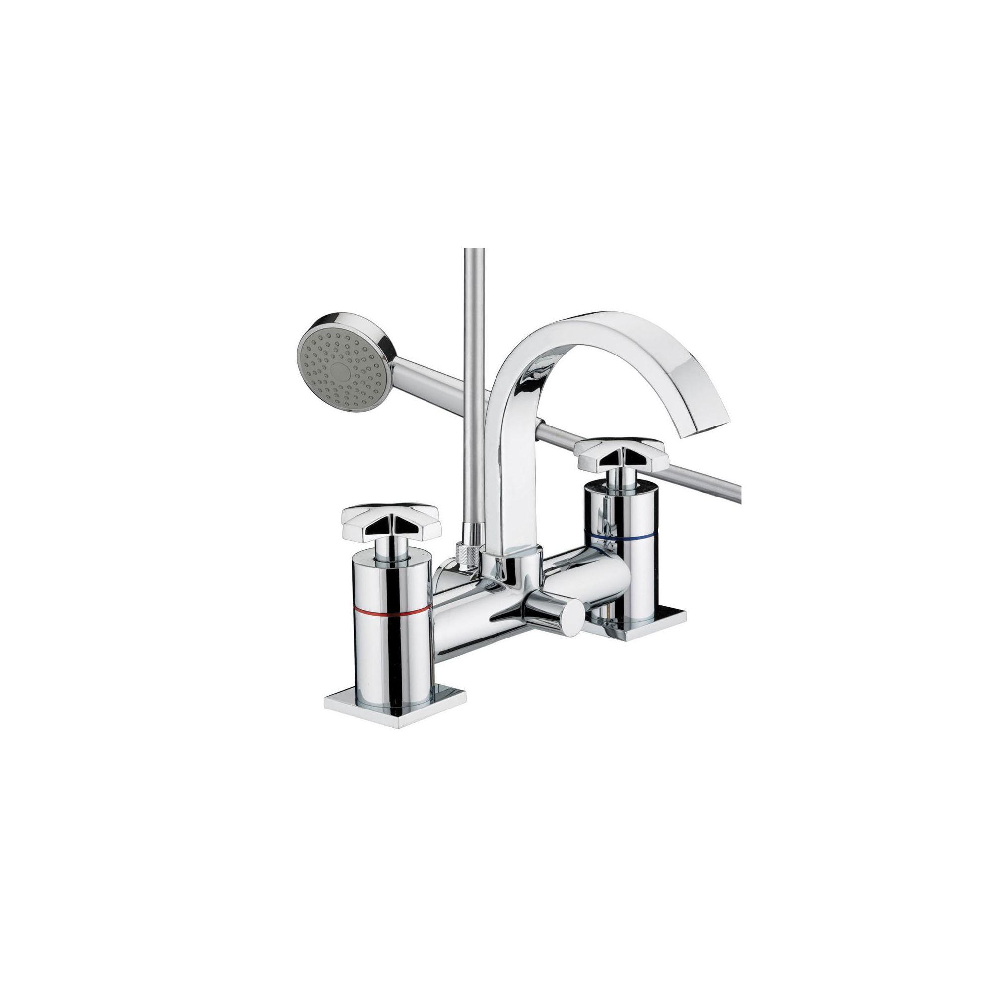 Bristan Moloko Bath Shower Mixer Tap Chrome Plated at Tesco Direct