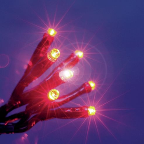 Image of Snowtime 240 Led Chaser Lights - Fiery Red