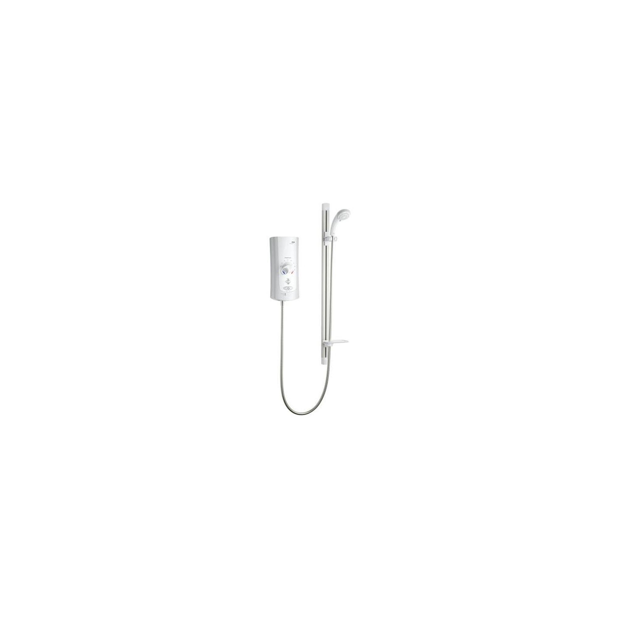 Mira Advance ATL Flex Extra 9.0 kW Electric Shower, White/Chrome at Tesco Direct