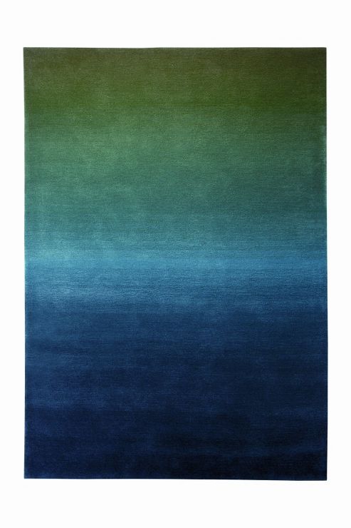 Image of Esprit Summer Fun Green Contemporary Rug - 70cm X 140cm