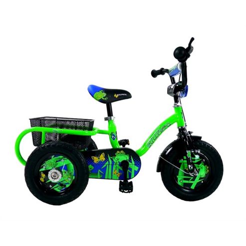 Image of Concept Pedal Pals Bullfrog 12--- Wheel Trike, Red/black