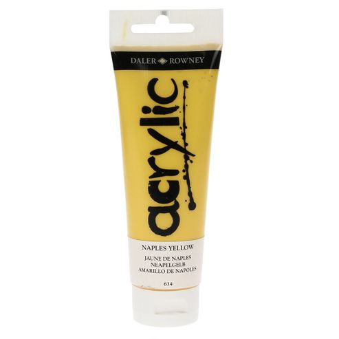 Image of Daler Graduate Acrylic Naples Yellow 120ml