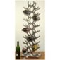 Cranville Wine racks 27 Bottle Cast and Polished Solid Aluminum Wine rack