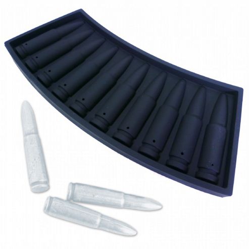Image of Silicone Bullet Ice Tray