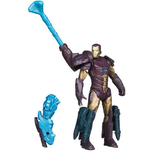 Image of Marvel Iron Man 3 Assemblers 10cm Figure - Stealth Tech Iron Man