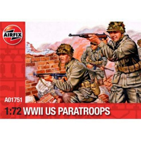 Image of Wwii U.s. Paratroops (a01751) 1:72