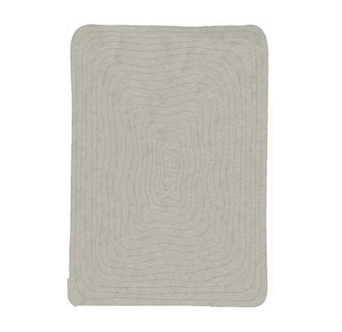 Image of Angelo Eden Medium Gray Tufted Rug - 240cm H X 170cm W (7 Ft 10.5 In X 5 Ft 7 In)