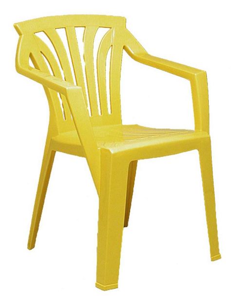 Image of Nardi Ariel Kiddy Chair In Yellow (set Of 2)