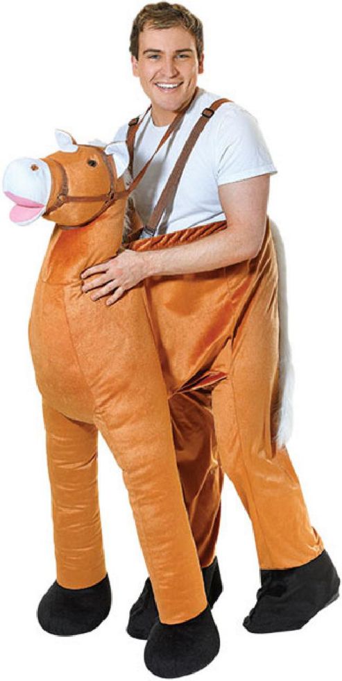 Image of Step-in Horse - Adult Costume Size: 38-44