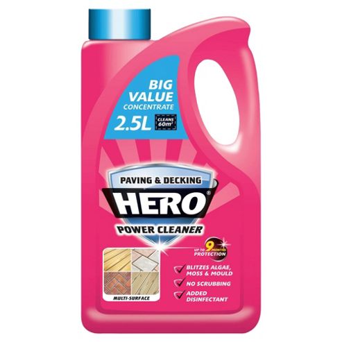 Image of Hero Paving & Decking Power Cleaner Concentrate 2.5l