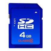 4GB SDHC Memory Card