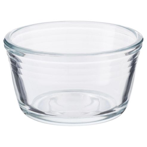 Image of Tesco Ramekin Ribbed, Glass