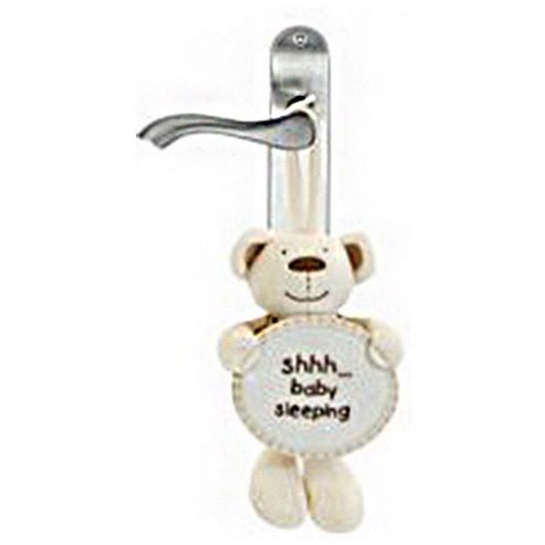Image of Babystyle Teddys Playtime Door Hanger - Baby Sleeping