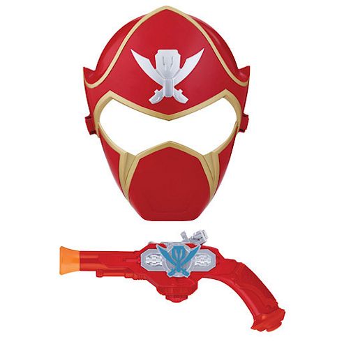 Image of Power Rangers Super Megaforce Mask And Weapon Set