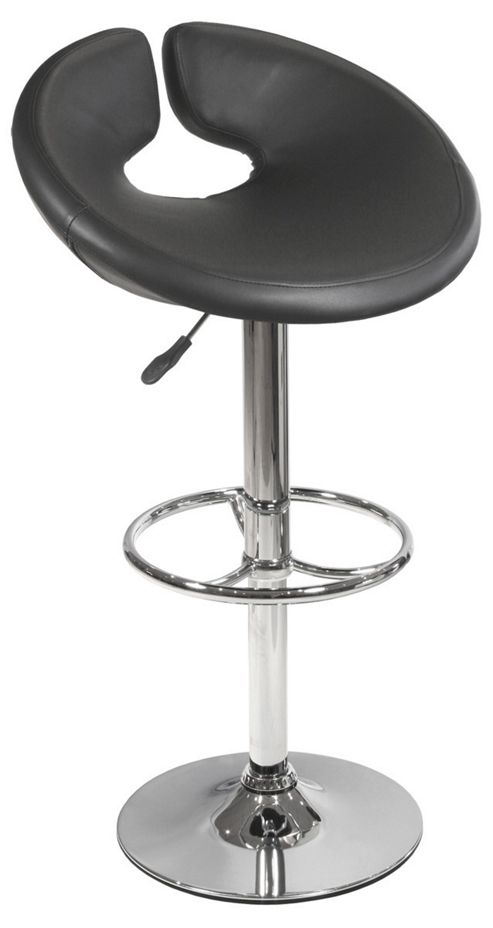 Image of Home Essence Generoso 59cm Barstool - Black