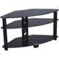 Iconic Black TV Stand with Black Legs for up 42 inch