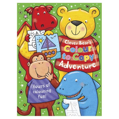 Image of Clever Bear Colour To Copy