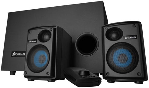 Image of Corsair Sp2500 Audio Series 232 Watt 2.1 Pc Speaker System