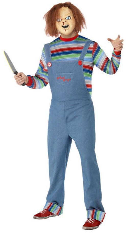 Image of Chucky - Adult Costume Size: 34-36