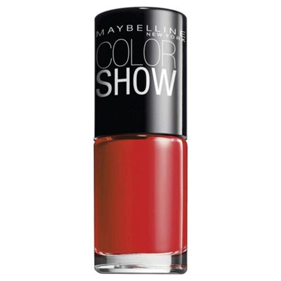 Maybelline Nail Color Show 349 Power Red