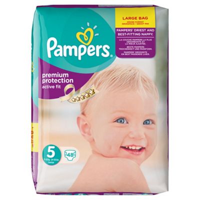 Pampers Active Fit Large Pack Size 5 X47