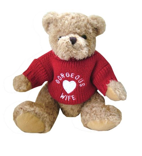 Image of Gorgeous Wife Teddy Bear