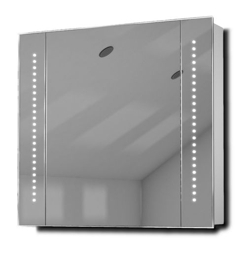 Image of Audio Bathroom Cabinet Mirror With Bluetooth, Shaver Socket & Sensor K18aud