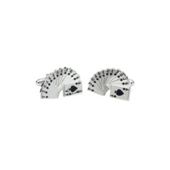 Maze Playing Cards Cufflinks
