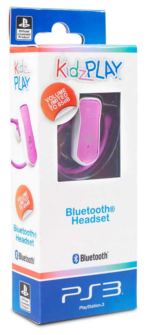 Image of Kidzplay Bluetooth Headset Pink (ps3)