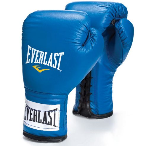 Image of Everlast Laced Boxing Sparring Glove - Blue