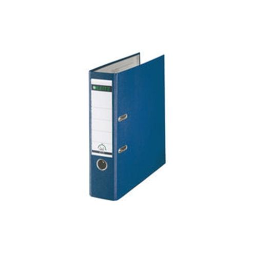 Image of Leitz Lever Arch File Plastic 80mm Spine Foolscap Blue