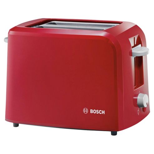 Image of Bosch Tat3a014gb Village Toaster Red