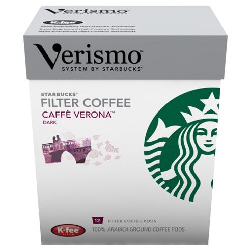 Buy Starbucks Filter Coffeepod Caffe Verona from our Pod Machines range - Tesco