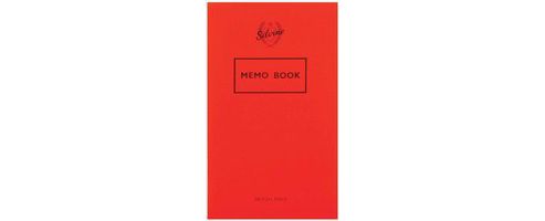 Image of Silvine Memo Book 159x95mm 36 Leaf 042f Ruled Feint