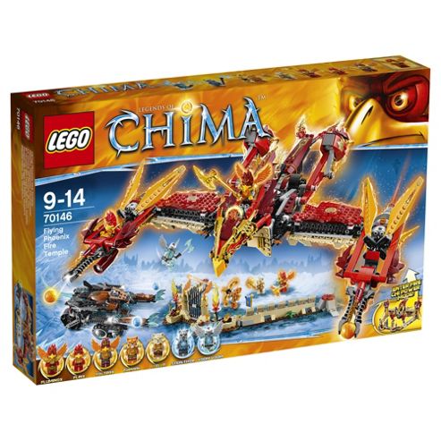 Image of Lego Chima Flying Phoenix Fire Temple 70146