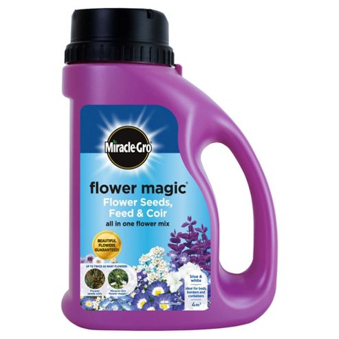 Image of Miracle Gro Flower Magic Seeds - Blue & White