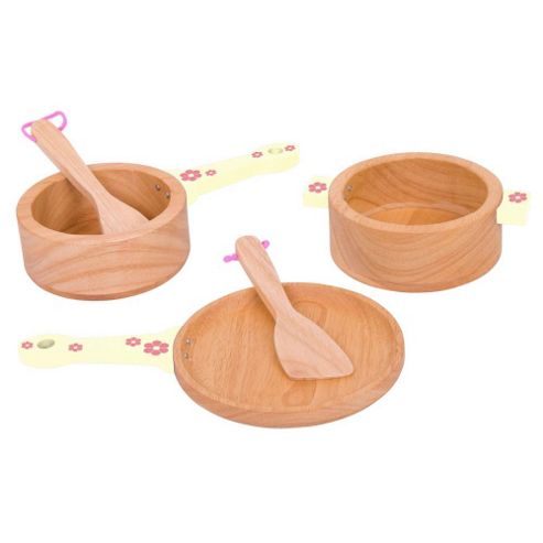 Image of Bigjigs Toys Bj387 Pots And Pans Set