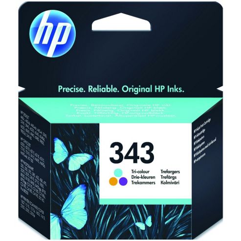 Image of Hp 343 Tri-colour Original Ink Cartridge