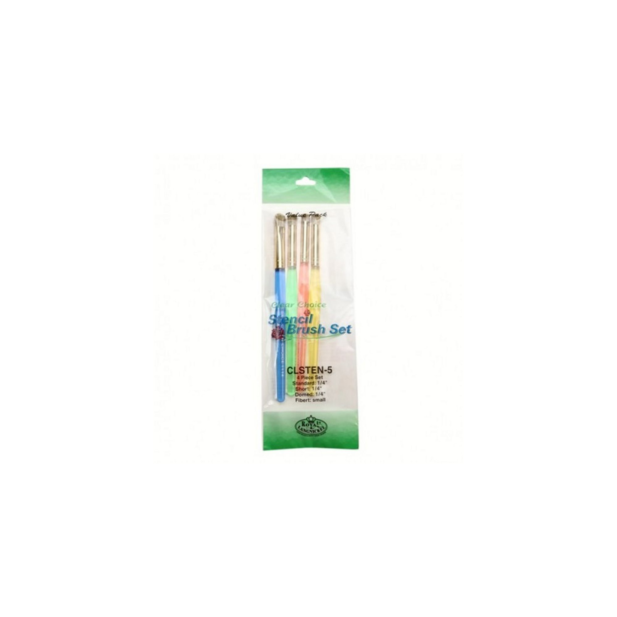Royal Stencil Brush 4 Pk