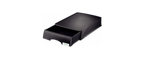 Image of Leitz Plus Drawer Unit Letter Tray Black 52060001