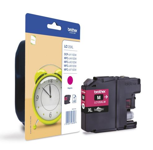 Image of Brother Lc125xlm Hy Ink Cart Magenta