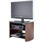 Walnut Real Wood TV Stand for screens up to 37 inch