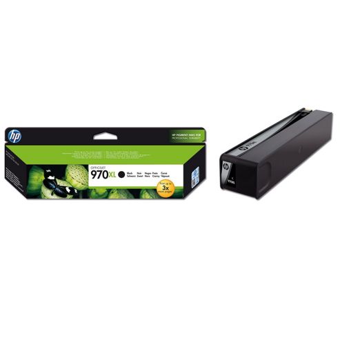 Image of Hp 970xl Black Ink Cartridge (yield 9200 Pages) For Officejet Pro X Series Printers